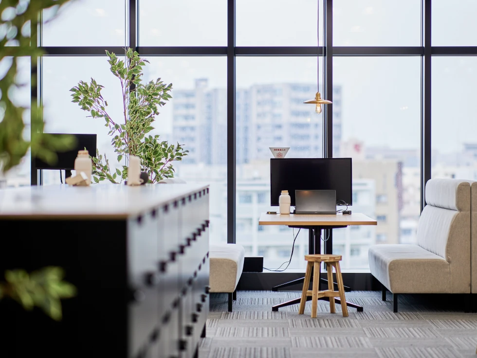 クエイル社内風景 - エントランス