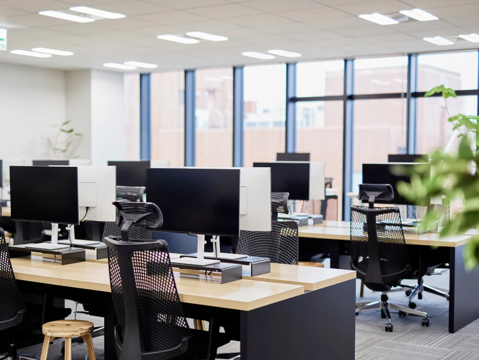 クエイル社内風景 - ワークエリア